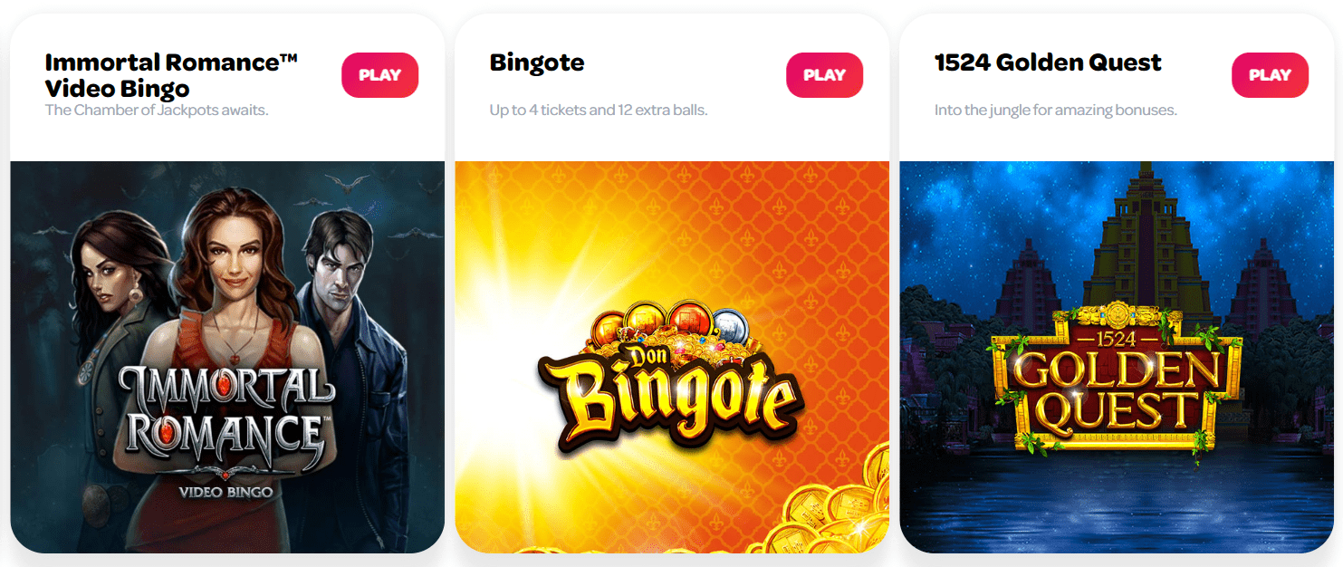 Spin Casino Games