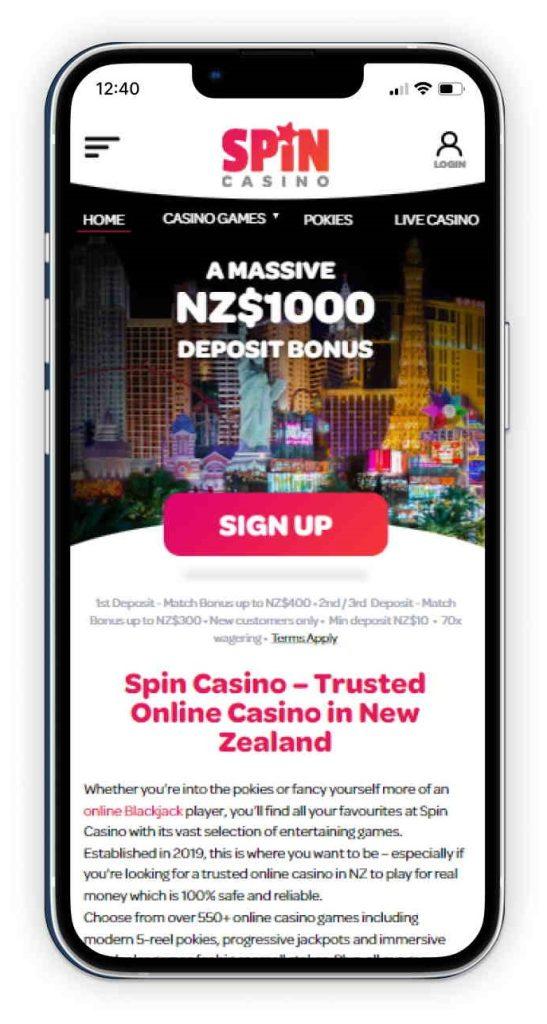 Spin Casino App