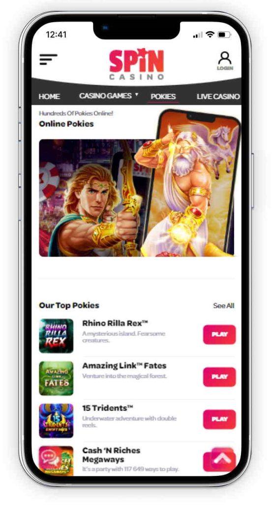 SpinCasino App